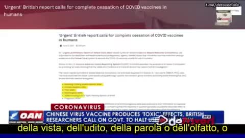 Ricerecatori GB chiedono lo stop al Vaccino