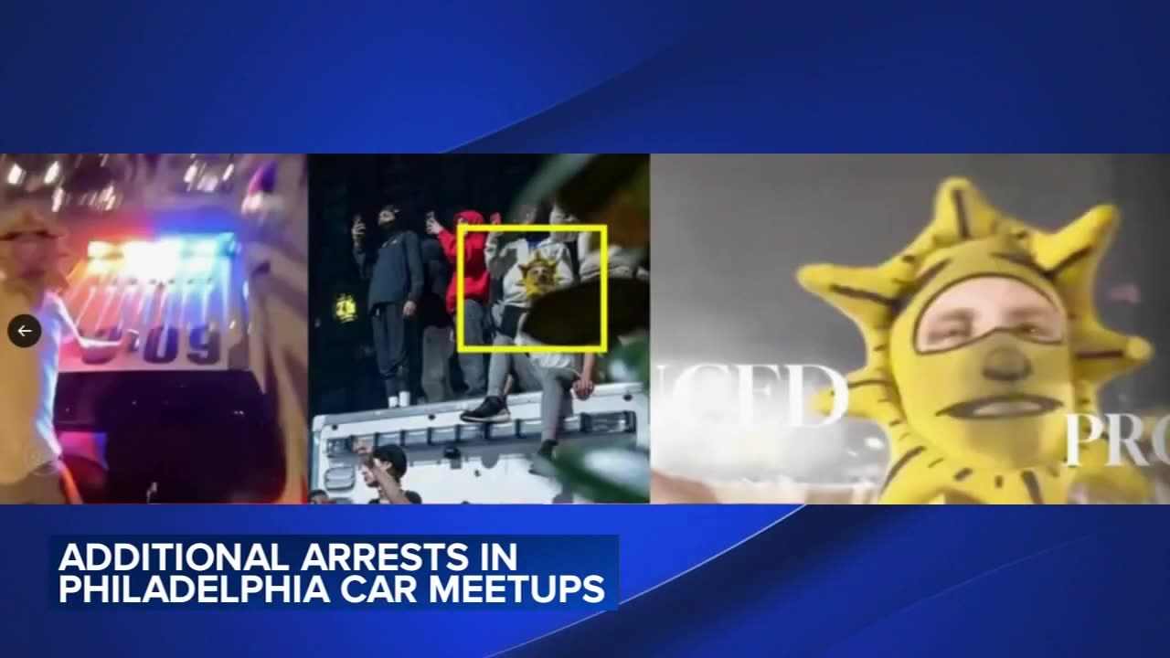 NJ woman, Pittsburgh man charged after chaotic car meetups in Philadelphia