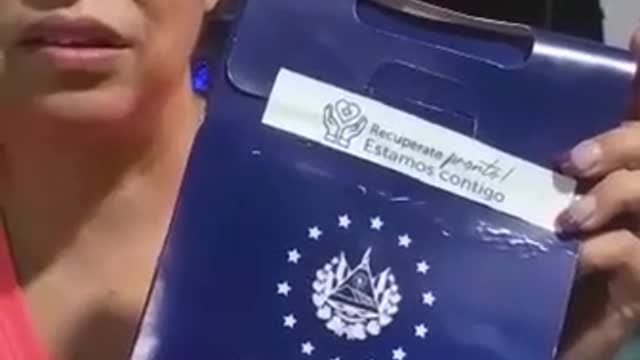 El Salvador government COVID KIT