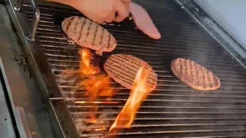 Making burgers