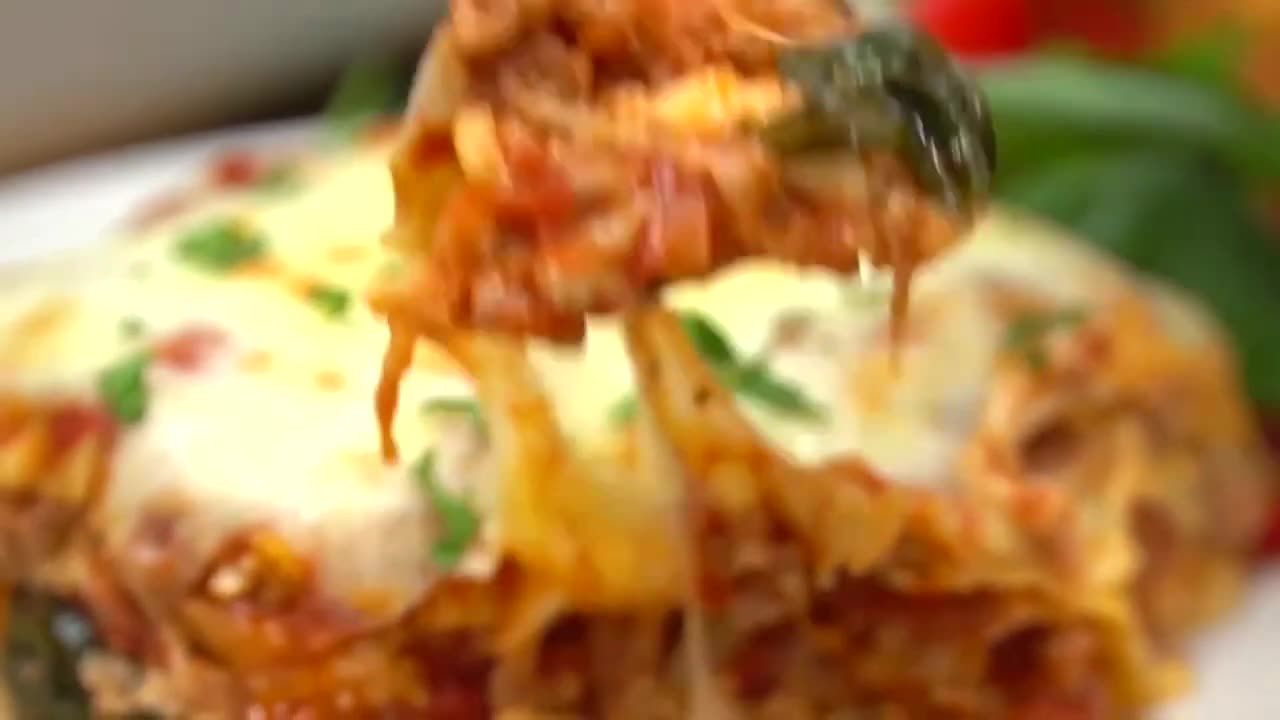 The Most Amazing Homemade Lasagna Recipe | Relaxing Food Cooking Videos | #Lasagna #drfoody