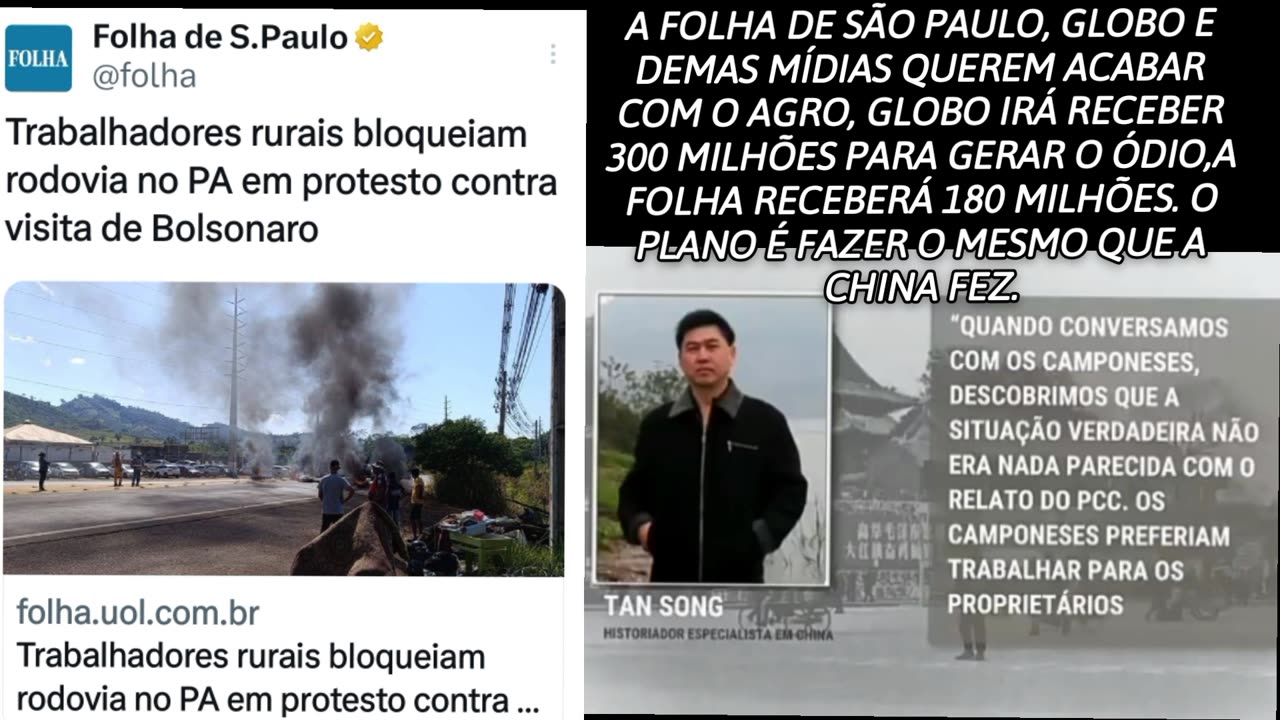 Gerando o ódio: Globo irá receber 300 milhões para gerar o ódio,a Folha receberá 180 milhões.