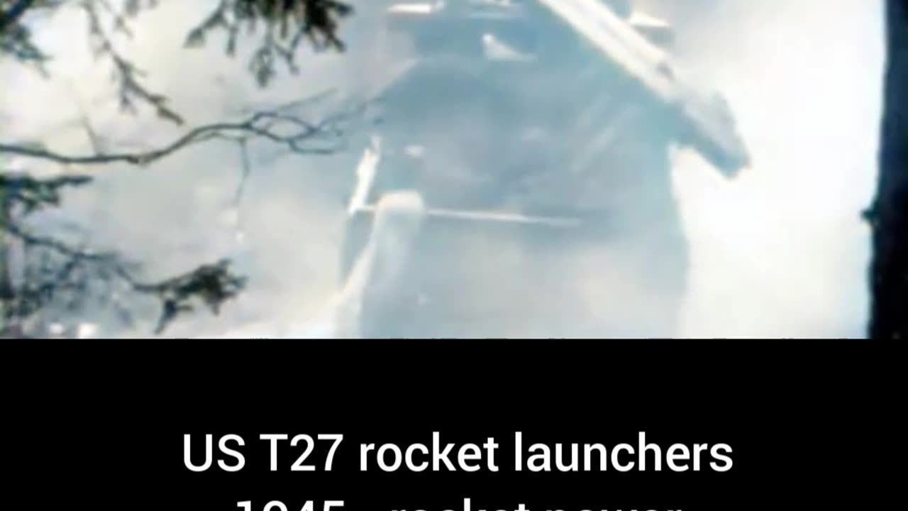 V1 rocket knocked out in Colourized glory #Colourized footage 🚀 🎨 🇩🇪 🎥