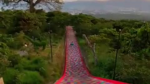 Rainbow Slide in El Salvador! #shorts