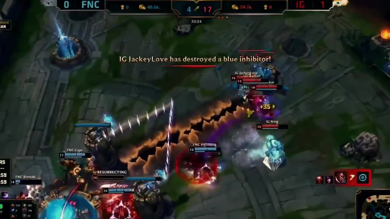League of Legends game highlights