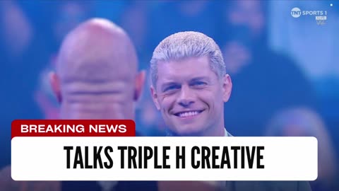 Cody Rhodes Talks Triple H Running Creative