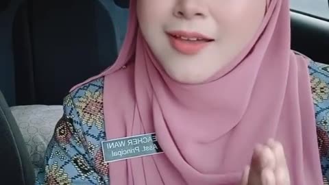 XXX TIKOK MALAYSIA | CIKGU GADIS MELAYU TUDUNG COMEL