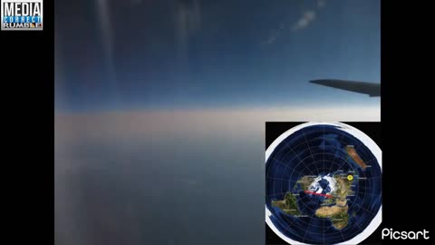Nonstop Flight JFK To Moscow The Sun Makes A Circle Around The North Pole On A Flat Earth AE Map - SHOCKING