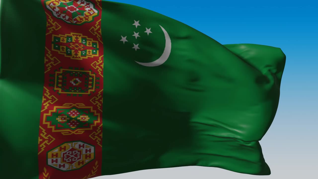 Flag of Turkmenistan