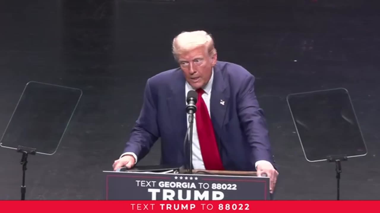 President Trump in Savannah, GA