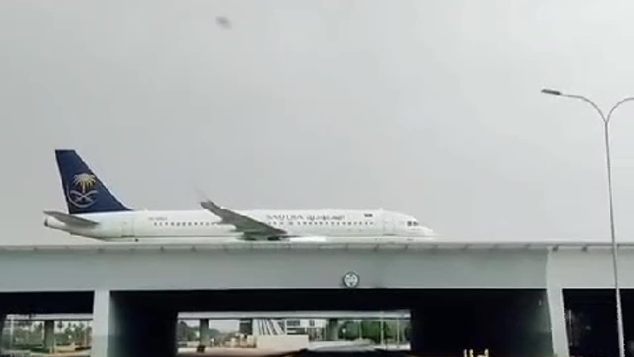 Riyadh Airport View of Roads