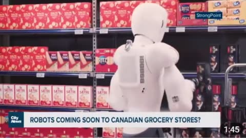 AI Powered Robots Could Soon Be Stocking Grocery Shelves