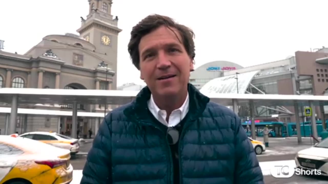 Tucker Carlson Moscow Moskau