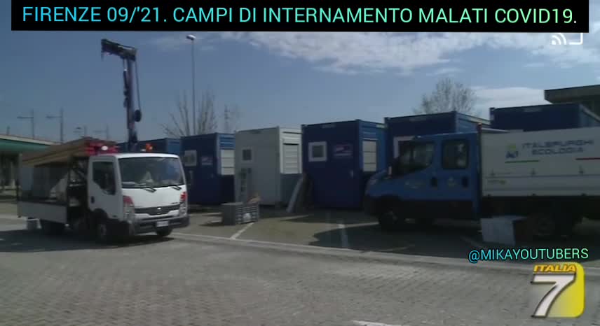 Campi internamento Covid a Firenze Settembre 2021