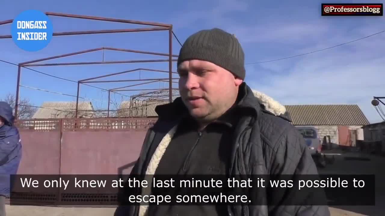 Interview with Mariupol resident Nikolay, Who recently fled Mariupol.