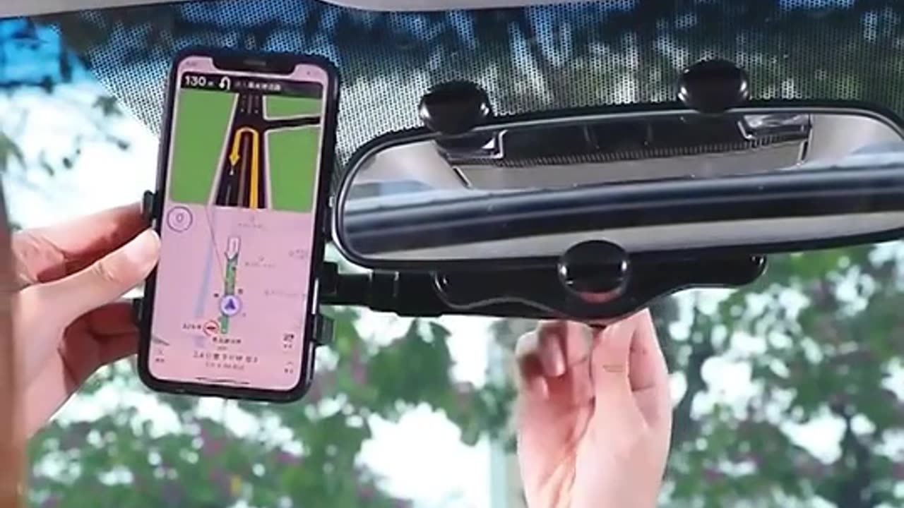 Mirror Smartphone Car Holder(supporto smartphone)