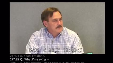 Coomer’s lawyers leaked this to the press trying to make the pillow king look bad, but it backfired…