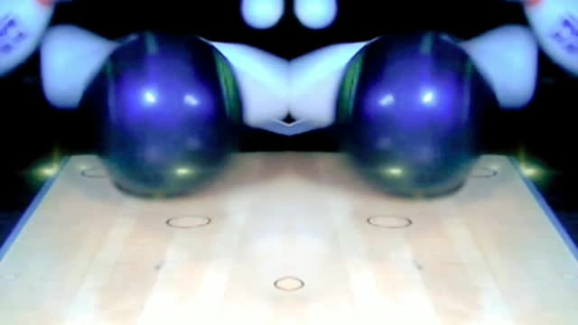 Bowling a Strike with Two Phantom Bowling Balls? Mirroring Video with Cool Effect