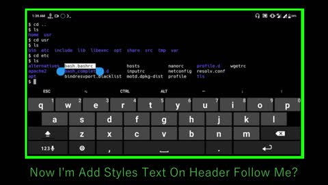 Termux Styling - How to Change Termux Themes Font and Header