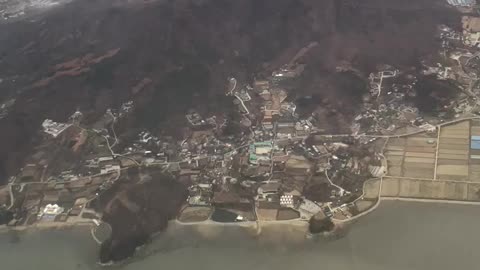 Flying over Taiwan