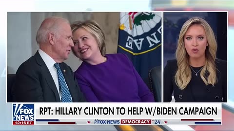 Biden leans on Hillary Clinton for 2024 amid plummeting approval #shorts