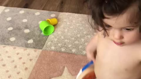 More playing with toys