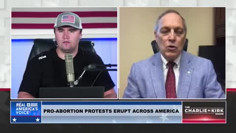 Rep. Andy Biggs talks to Charlie Kirk about where Arizona stands when it comes to abortion