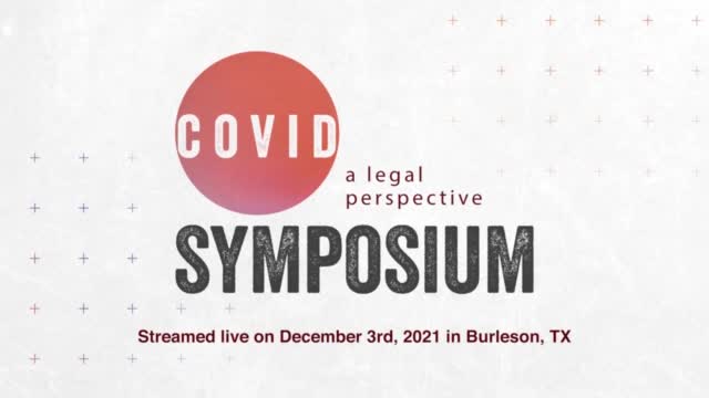 Dr Peter McCullough Covid Symposium in Burleson Texas December 3