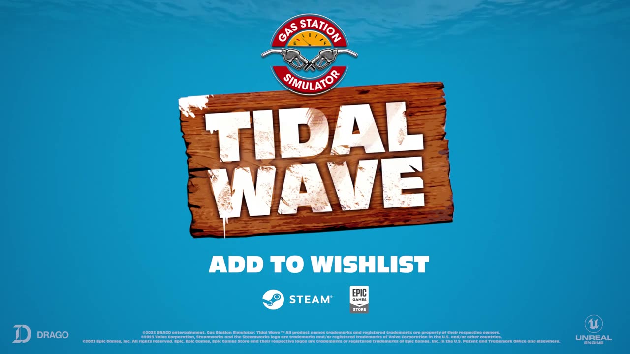 Gas Station Simulator - Official Tidal Wave DLC Teaser Trailer