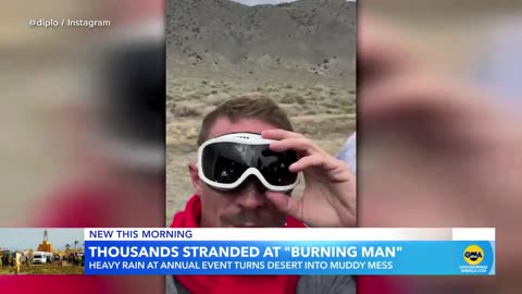 Investigation into death at Burning Man amid heavy rain _ GMA.