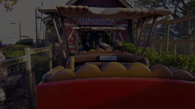 Disney ride The Barnstormer