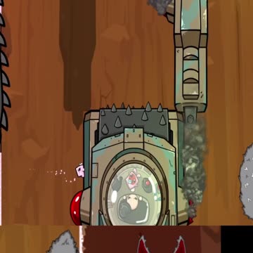 Pelea Contra Boss Parte 2 #supermeatboyforever