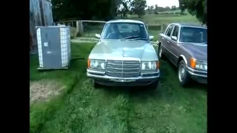 450SEL first shakedown after purchase.