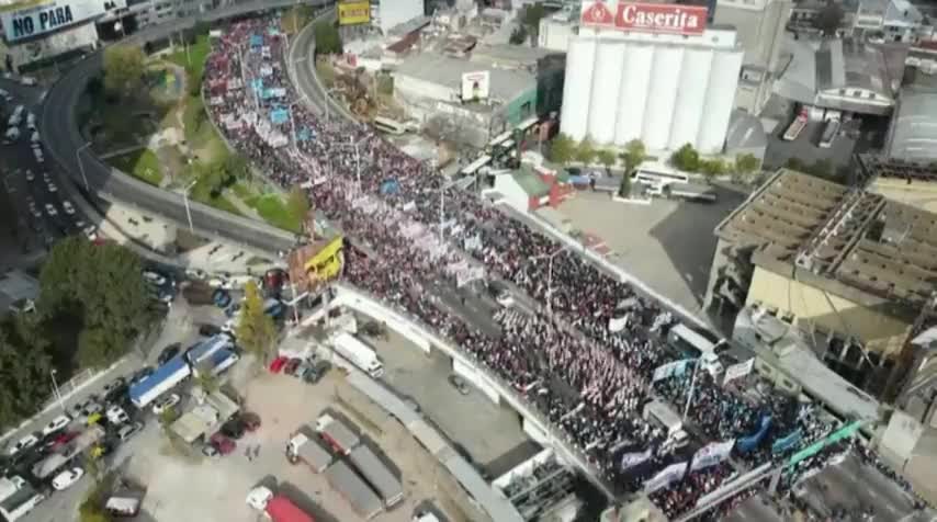 Biểu Tình Tại Argentina
