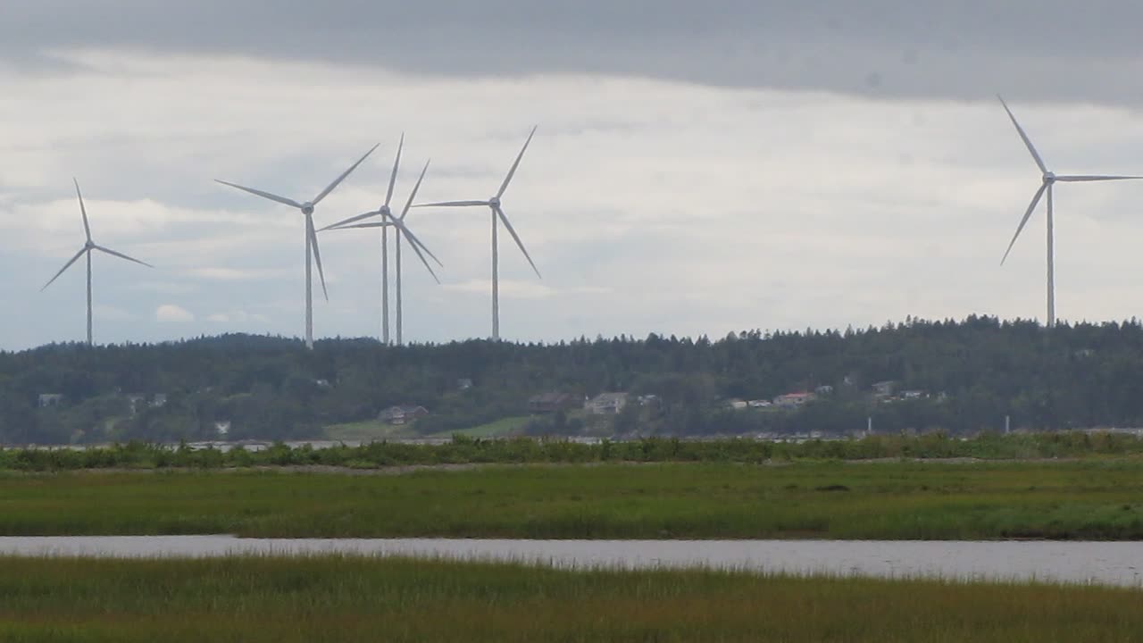 Coastal Windmills