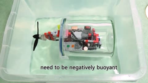 Building a Lego-powered Submarine 4.0 -automatic depth control…