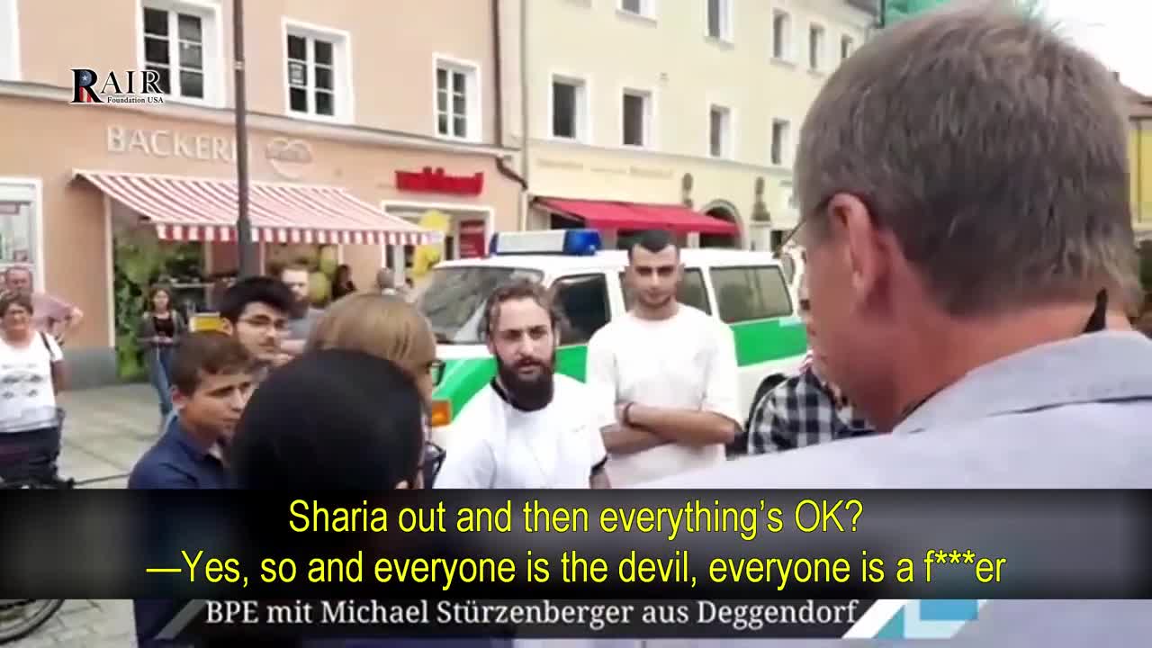 Antisemitic Merkel Migrant In Germany: “Jews Aren't People They Are Possessed”