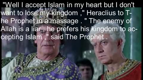 The Prophet invites Heraclius to Islam