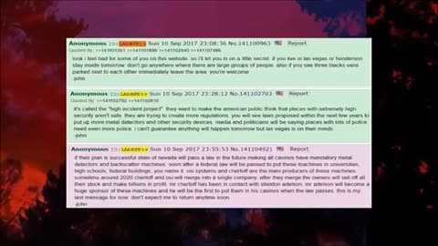 #HighIncidentProject LAS VEGAS SHOOTING False Flag 4chan Prediction Confirmed