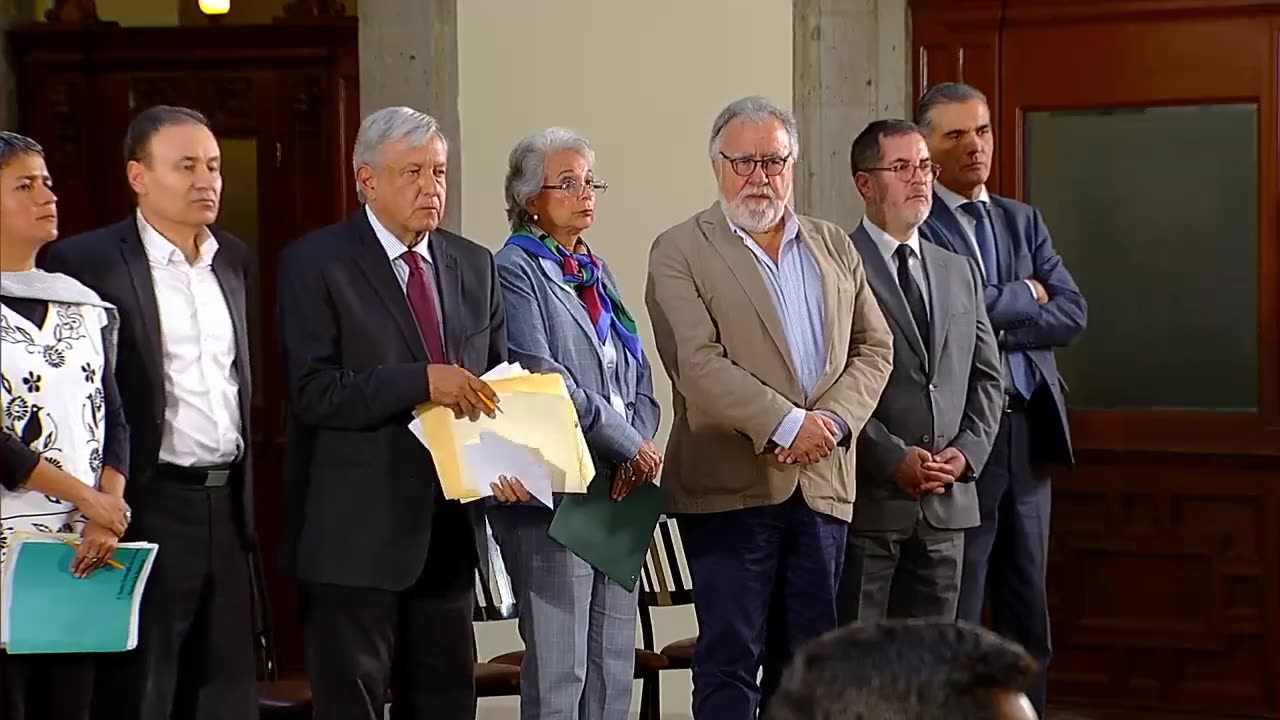 Informe de trabajo al Sistema Nacional de Búsqueda, desde Palacio Nacional