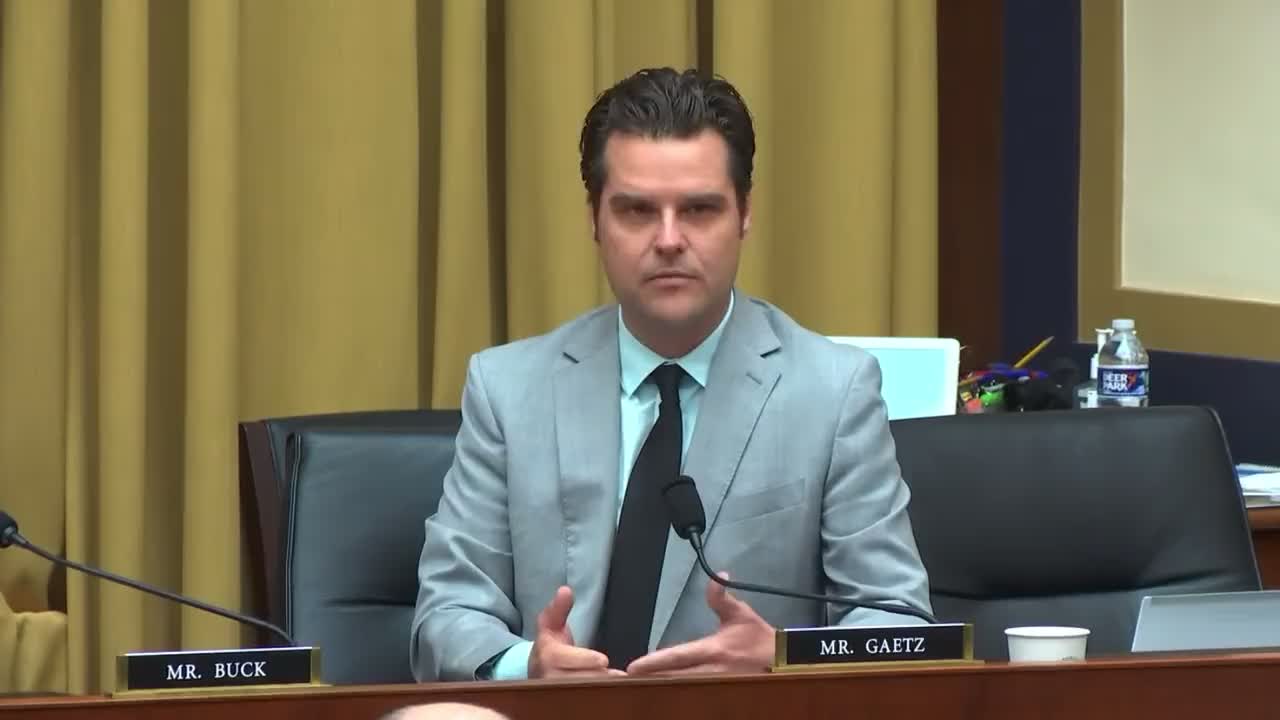 Matt Gaetz Discusses Cocaine And Why It’s Coming Into The Country