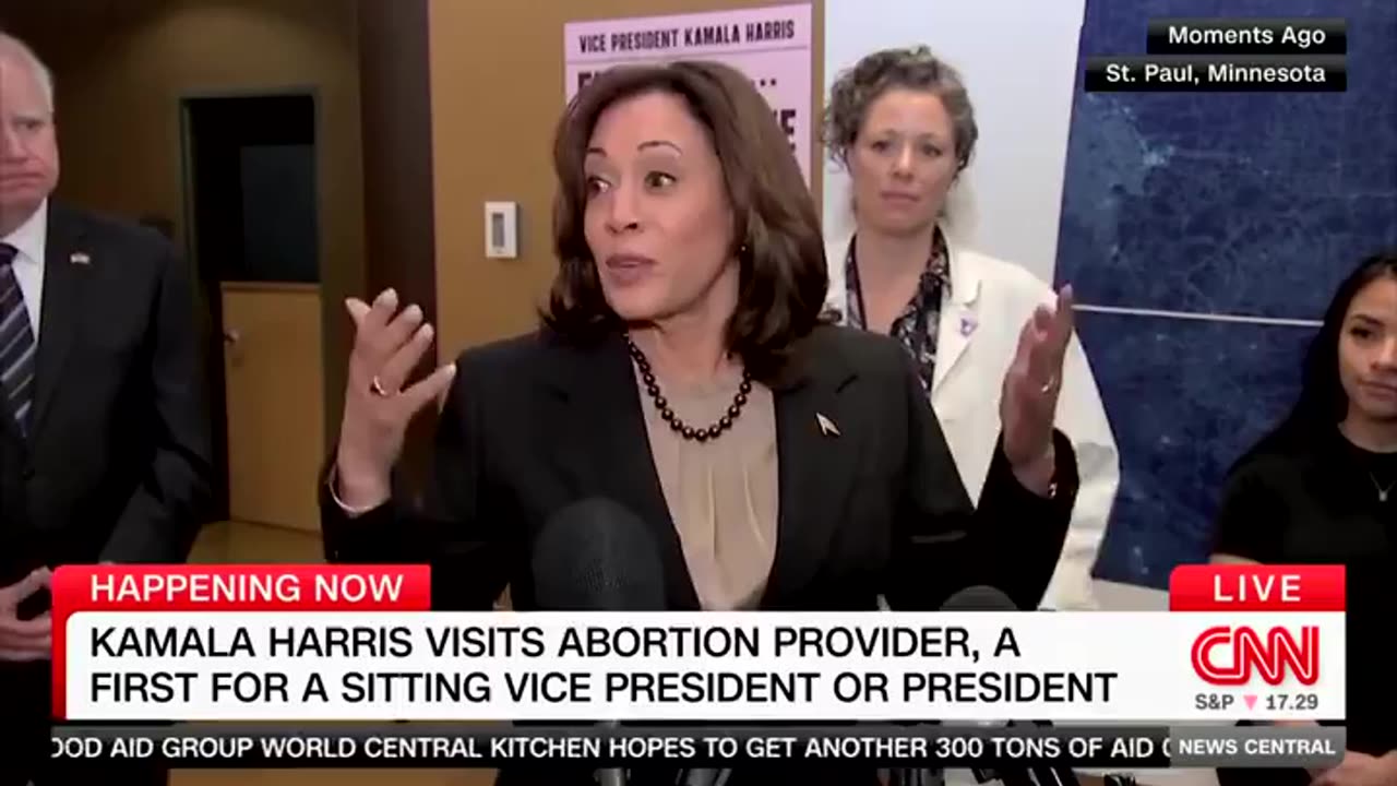 Abortion is health care - US VP Kamala Harris (She WAS a HE) - ABORTION IS MURDER