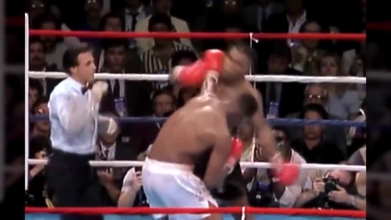 watch Mike Tyson's knockout punch