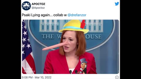 Jen Psaki The 🥕 Is Lying Again 🤣 | March 2022