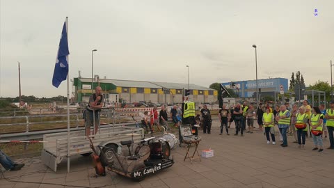 Wolgast - Eröffnung und Redebeitrag von Stefan 02-08-2022