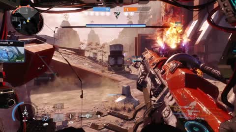 MAGA Titanfall 2 Forwardbase Kodai Map Titan Brawl Win 30-29 Score Nailbiter Ending!