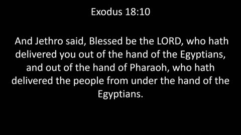 KJV Bible Exodus Chapter 18