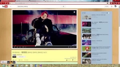 How to set custom Youtube background / theme