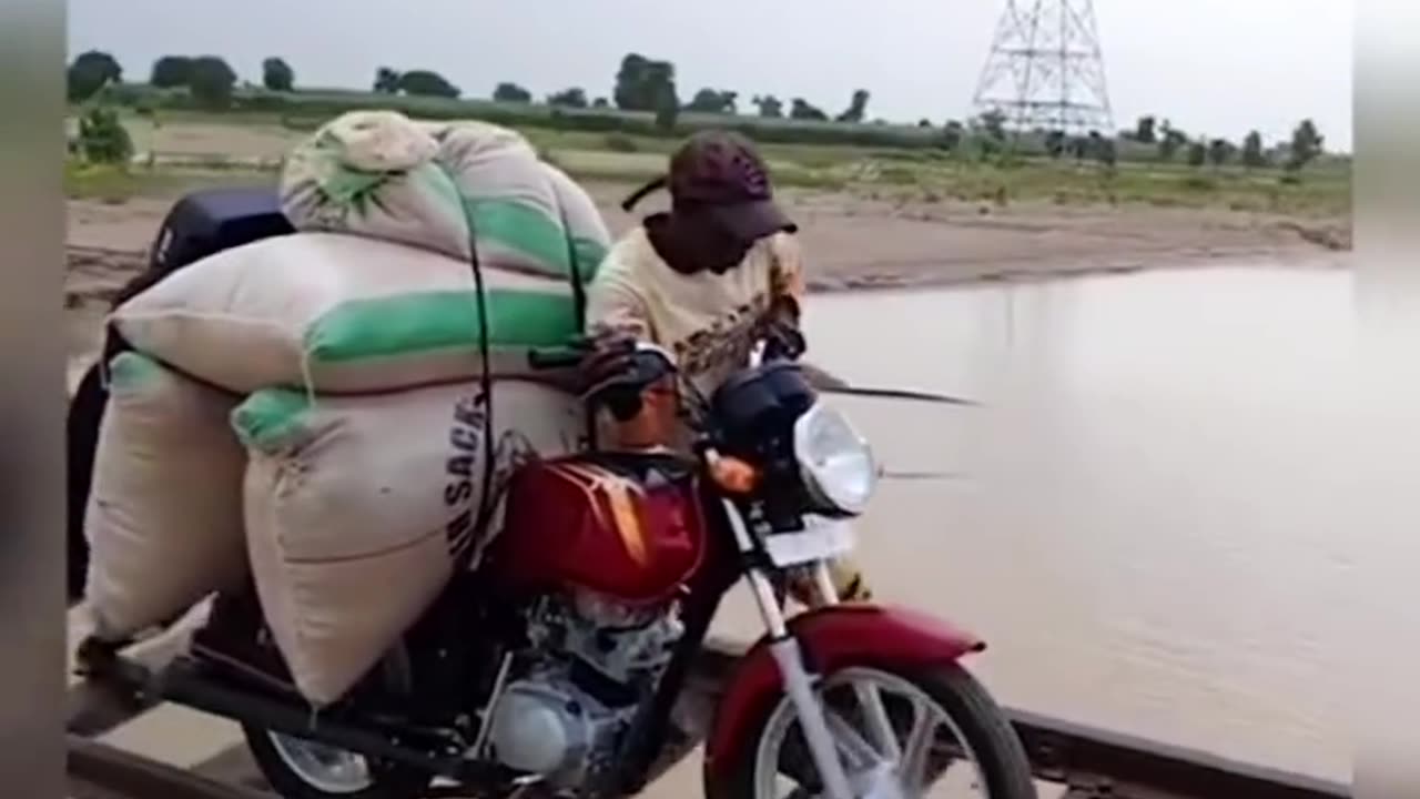 When you really need to cross the river