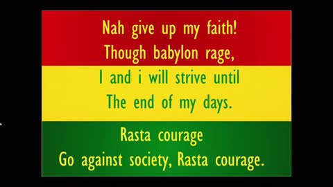 "RASTA COURAGE" by SOJA